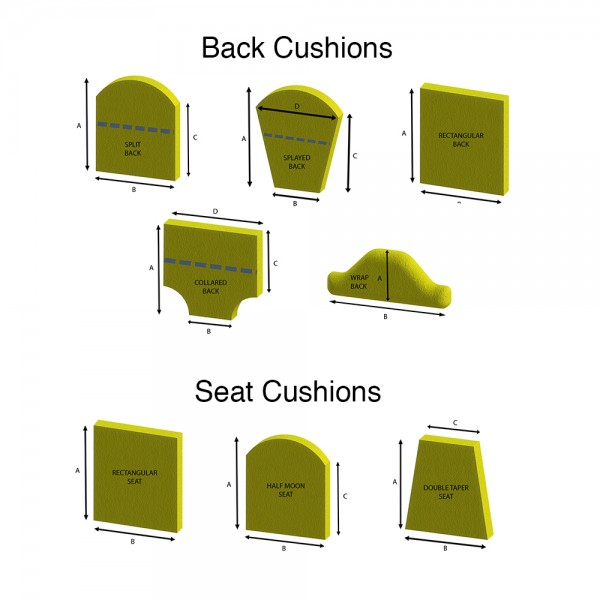 CHair Cushions List